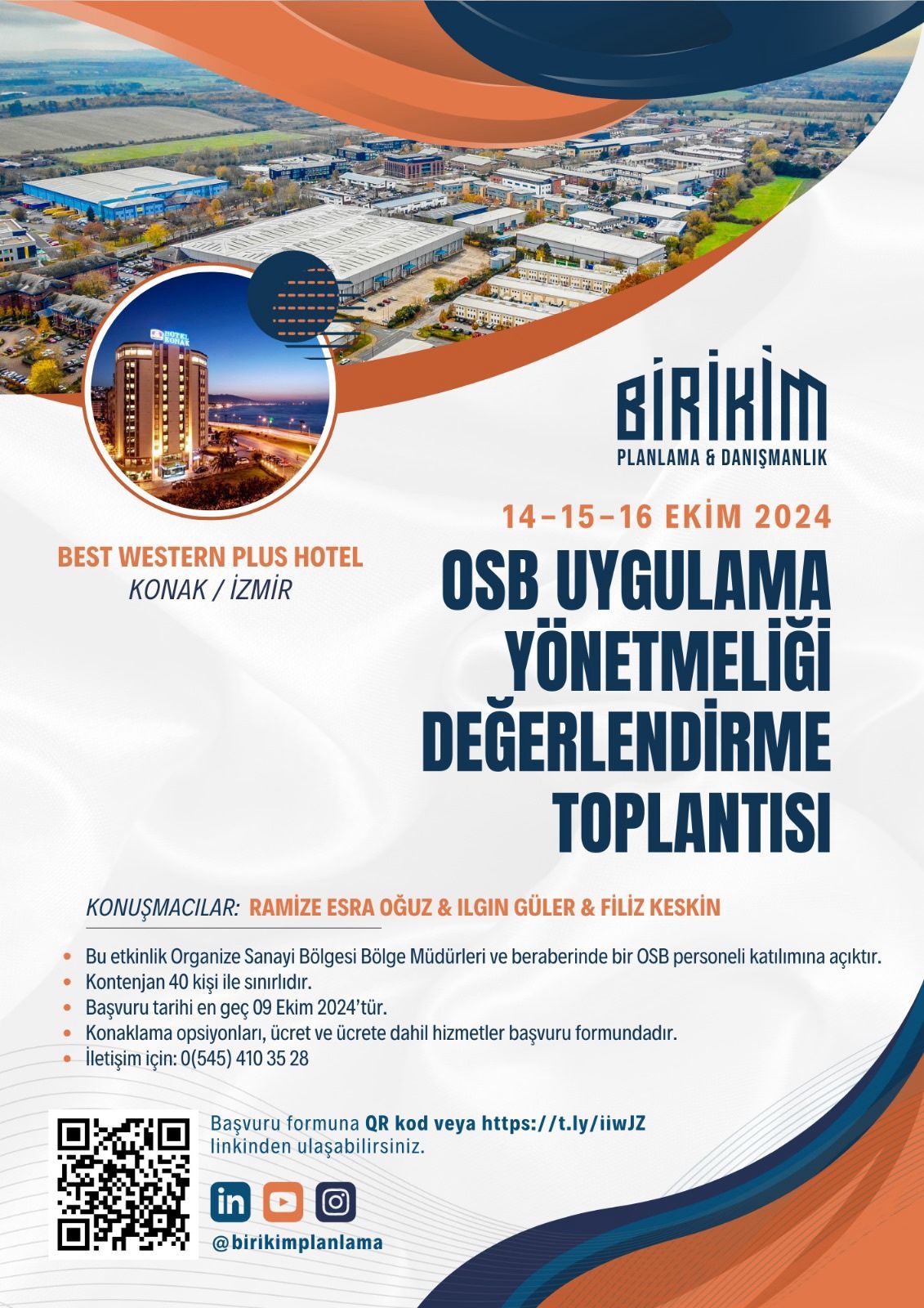 Organize Sanayi Bölgeleri Uygulama Yönetmeliği Değerlendirme Toplantısı